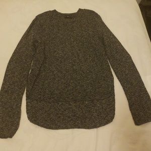 Zara High Low Curved Hem Sweater